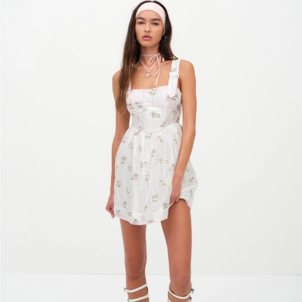 For Love and Lemons Tasha Mini Dress - Picture 5 of 7